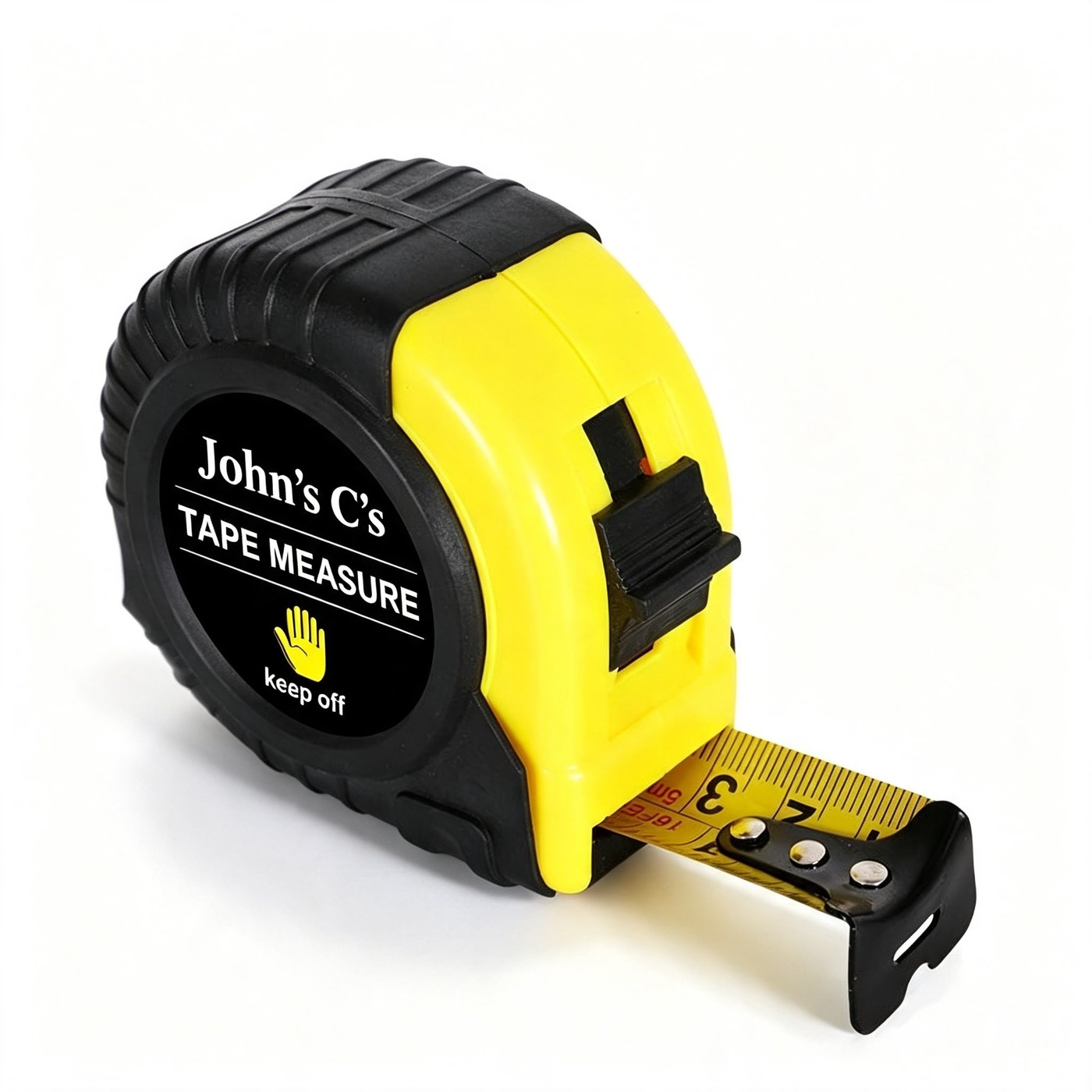 Personalised Tape Measure – angled